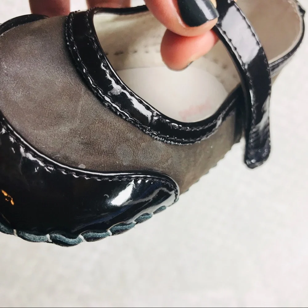 COPY - Pediped all leather Mary Jane crib shoes Sz 18-24